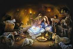 Religious Icon of Christmas