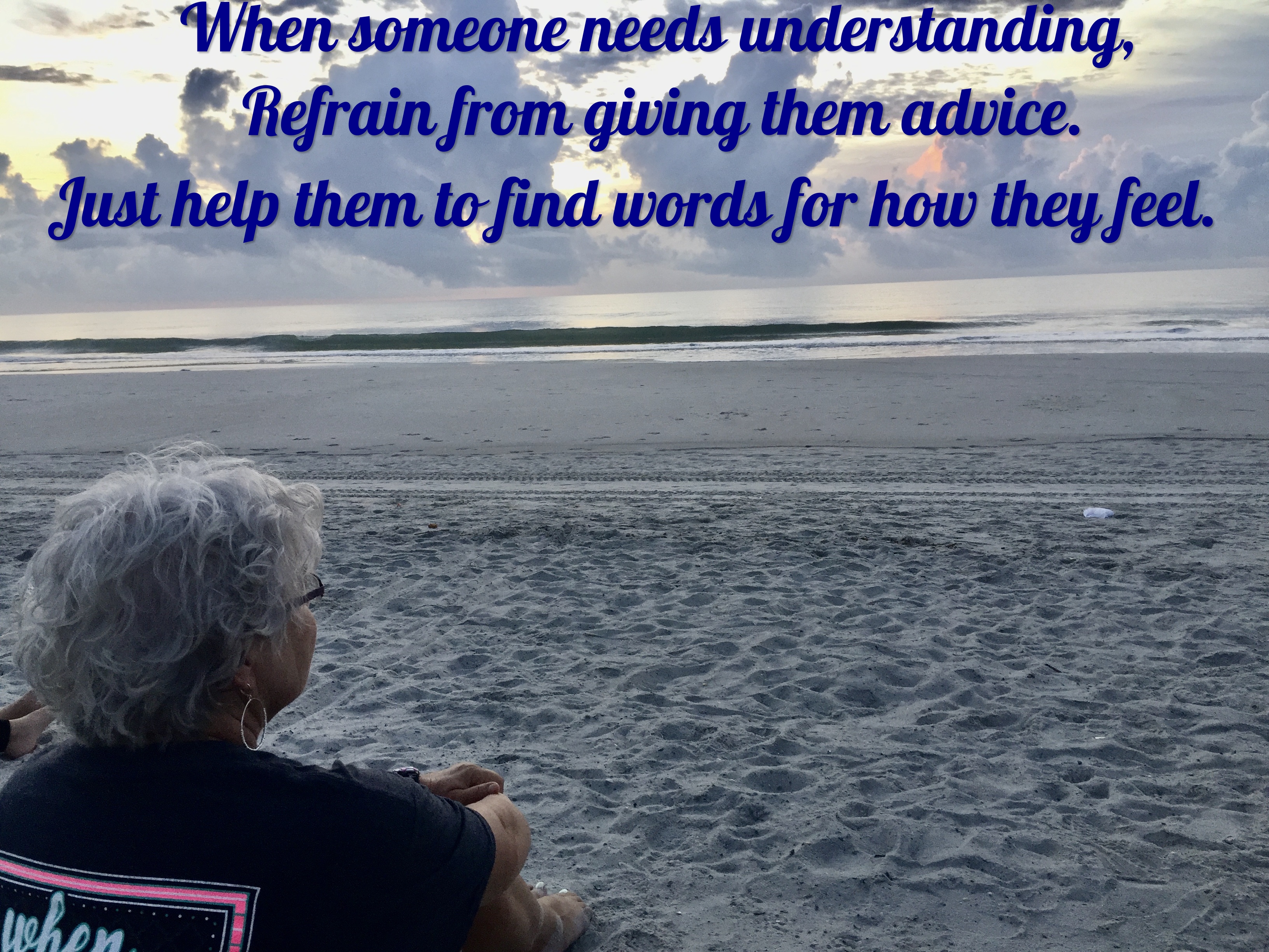 finding words to help